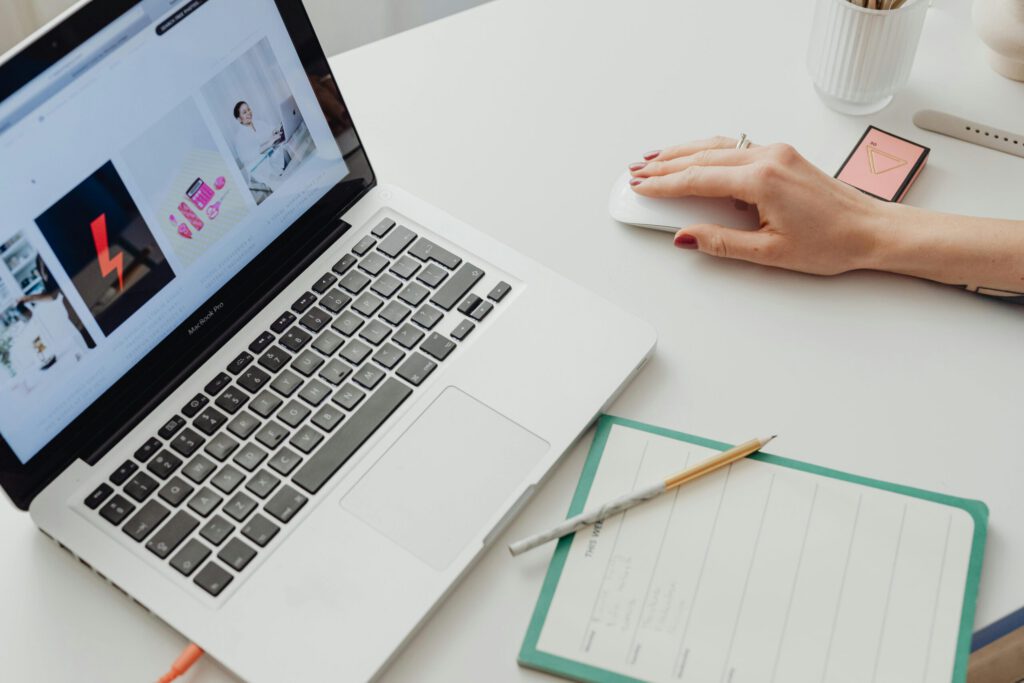 Conception d’un site web sur ordinateur — formation Création de site web